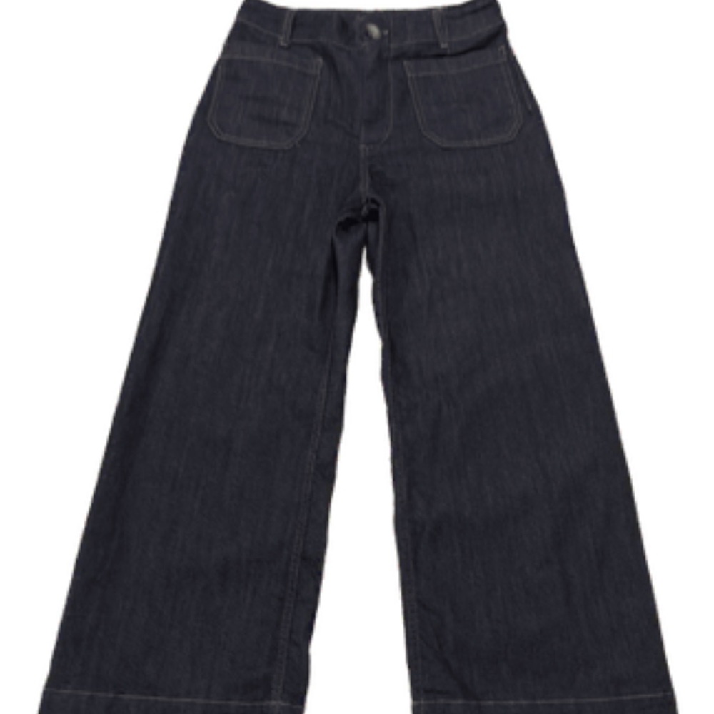 Maeve Classic Wide-Leg Jeans